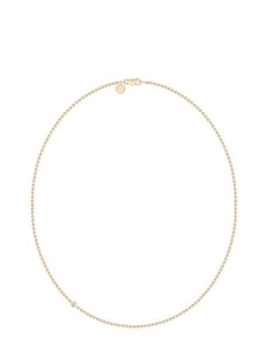 Fina Necklace Accessories Jewellery Necklaces Chain Necklaces Gold Jul...