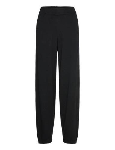 Klay Trousers Black Pyjamasbukser Hyggebukser Black Movesgood