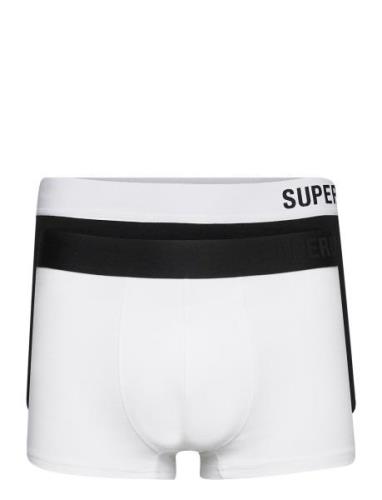 Trunk Offset Double Pack Boxershorts White Superdry