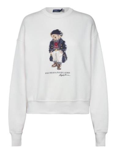 Polo Bear Fleece Crewneck Sweatshirt Tops Sweatshirts & Hoodies Sweats...