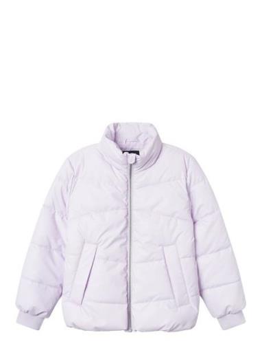 Nkfmelanie Puffer Jacket Pu Foret Jakke Purple Name It