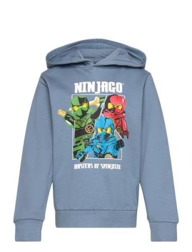 Lwscout 600 - Sweatshirt Tops Sweatshirts & Hoodies Hoodies Blue LEGO ...