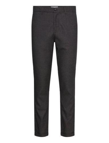 Check Superflex Pants Bottoms Trousers Casual Grey Lindbergh