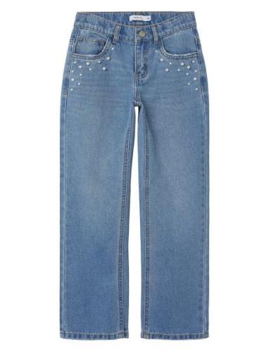 Nkfrose Straight Jeans 3105-Bs O Bottoms Jeans Regular Jeans Blue Name...