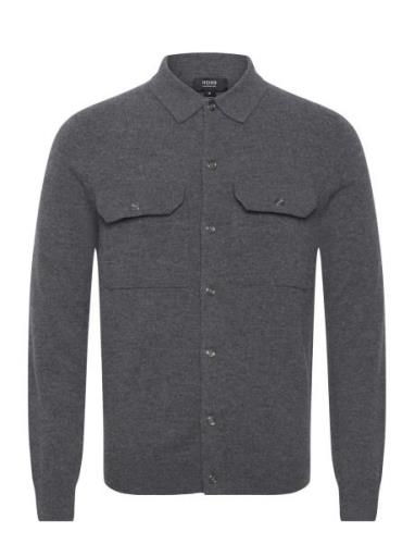 Pisa Tops Knitwear Cardigans Grey Reiss