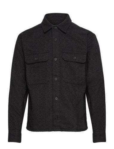 Anf Mens Wovens Tops Overshirts Black Abercrombie & Fitch