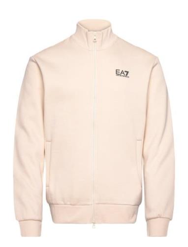 Sweatshirt Tops Sweatshirts & Hoodies Sweatshirts Cream EA7