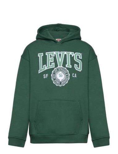 Levi's® Sporty Pullover Hoodie Tops Sweatshirts & Hoodies Hoodies Gree...