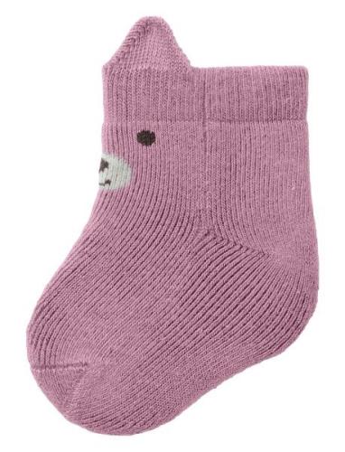 Nbfnoir Terry Frotte Sock Socks & Tights Socks Purple Name It