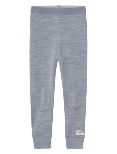 Nmmwyla Wo/Vi Longjohn Bottoms Leggings Blue Name It