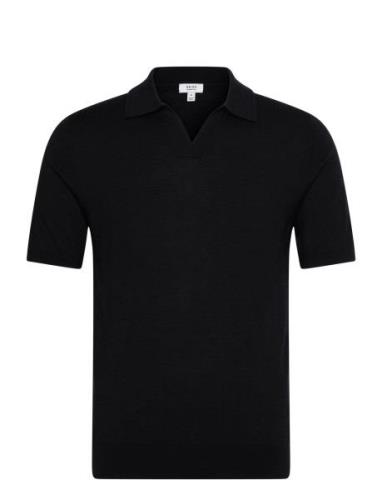 Duchie Tops Polos Short-sleeved Navy Reiss