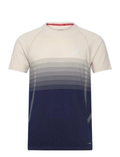 Seamless Ss Top Sport T-Kortærmet Skjorte Multi/patterned Asics