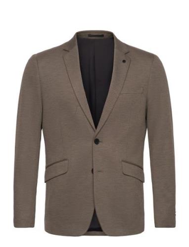 Brendon Jersey Blazer Blazer Jakke Brown Clean Cut Copenhagen