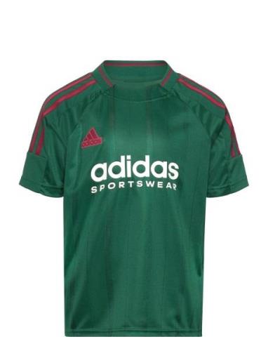 J Np Tee Sport T-Kortærmet Skjorte Green Adidas Sportswear