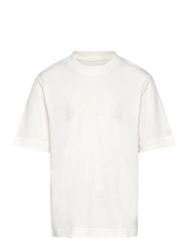 J Szn Gfx Tee Tops T-Kortærmet Skjorte White Adidas Sportswear