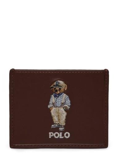 Polo Bear Leather Card Case Accessories Wallets Cardholder Brown Polo ...