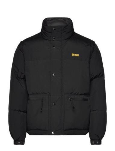 Cp Dakota Recycle Full Zip Jkt Uldfrakke Frakke Black Ciesse Piumini