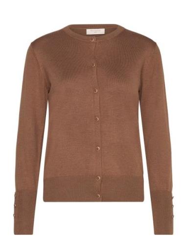 Fqkatie-Cardigan Tops Knitwear Cardigans Brown FREE/QUENT