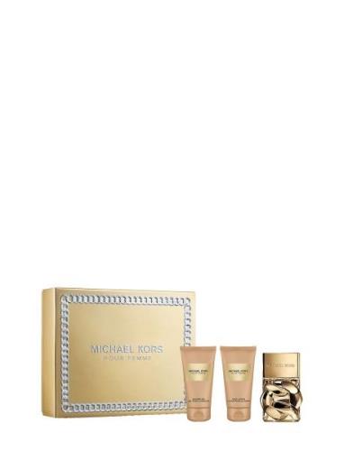 Gift Set Pour Femme Edp + Shower Gel + Body Lotion Parfume Sæt Nude Mi...