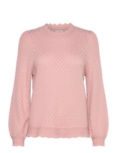 Fqgina-Pullover Tops Knitwear Jumpers Pink FREE/QUENT