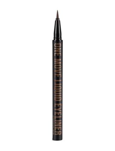 Inglot Move Liquid Eyeliner Chocolate 02 Eyeliner Makeup Brown INGLOT