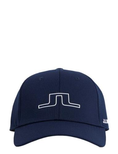 Caden Golf Cap Sport Headwear Caps Blue J. Lindeberg