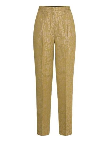 Robyn - Ikat Leopard Relaxed Tapered Pant Bottoms Trousers Suitpants K...