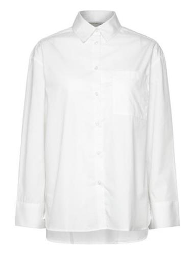 Bs Caia Regular Fit Shirt Tops Shirts Long-sleeved White Bruun & Steng...