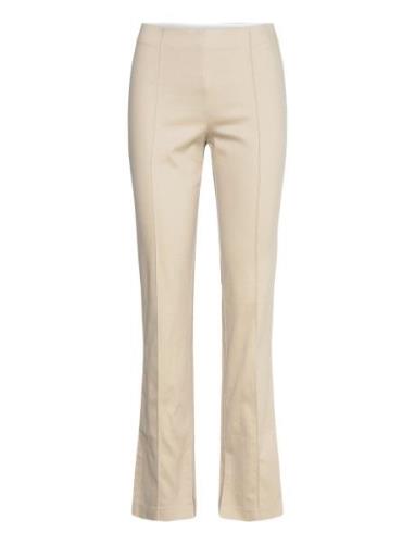 Regular Waist Press Crease Trousers Bottoms Trousers Slim Fit Trousers...