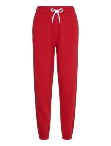 Arctic Fleece-Akl-Atl Bottoms Sweatpants Red Polo Ralph Lauren