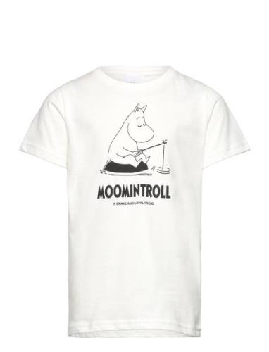 Character Moomin T-Shirt Tops T-Kortærmet Skjorte White MUMIN