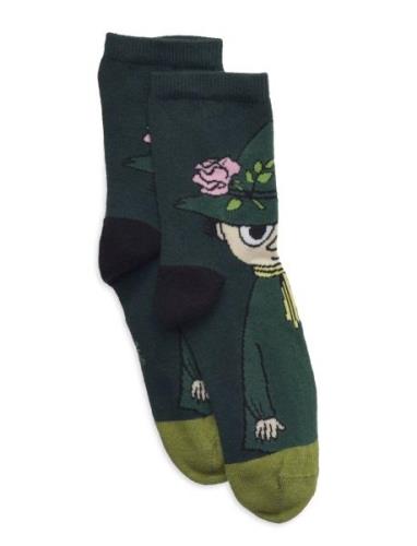 Snusmumriken Strumpor Socks & Tights Socks Green MUMIN