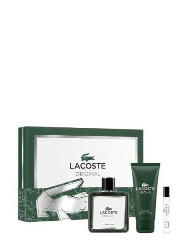 Original Xmas Set Edp60 + Sg100 Parfume Eau De Parfum Nude Lacoste Fra...