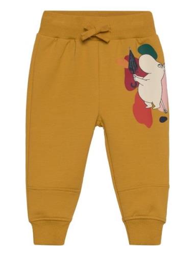 Stoj Collegebyxa Bottoms Sweatpants Yellow MUMIN