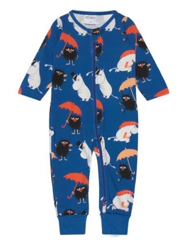 Drizzle Pyjamas Pyjamas Sie Jumpsuit Blue MUMIN