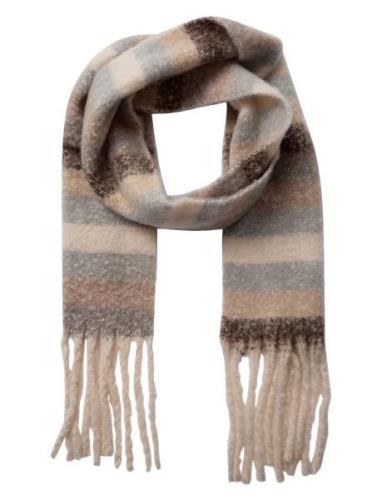 Sc-Fria Accessories Scarves Winter Scarves Cream Soyaconcept