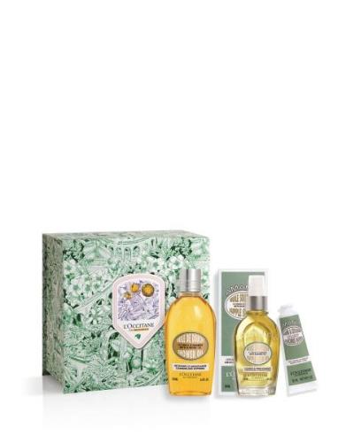 Almond Body Gift 2024 Sæt Bath & Body Nude L'Occitane