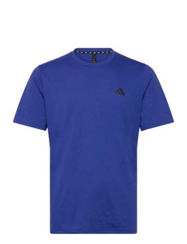 Tr-Es Comf Tee Sport T-Kortærmet Skjorte Blue Adidas Performance