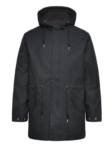 Harrison Parka Jet Black Parka Jakke Black LEVI´S Men