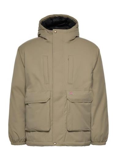 Plains Coat Uldfrakke Frakke Khaki Green Dickies