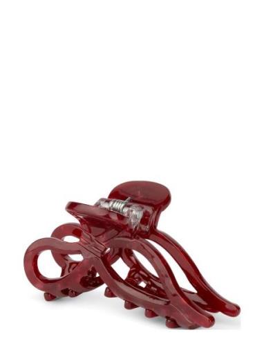 Bow Elegance Mini Accessories Hair Accessories Hair Claws Burgundy SUI...