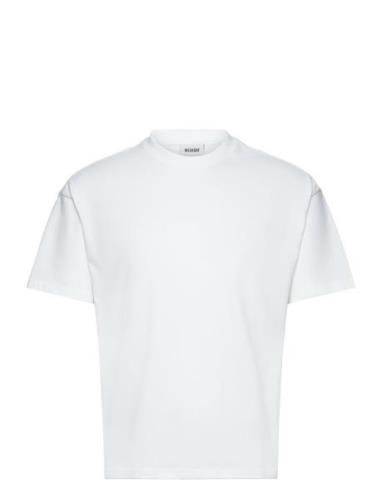 Great Boxy T-Shirt Tops T-Kortærmet Skjorte White Weekday