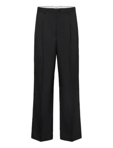 Loose Suit Trousers Bottoms Trousers Casual Black Weekday