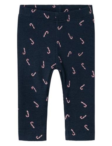 Nbndab M Legging Bottoms Leggings Navy Name It