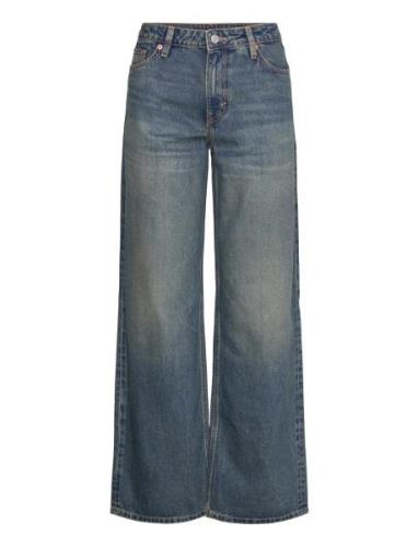 Low Loose Jeans Bottoms Jeans Wide Blue Weekday