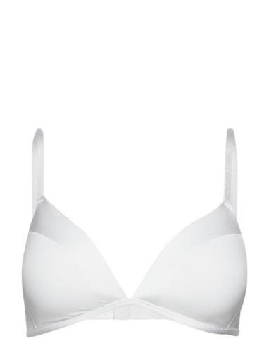 Bra Mynta Matt Shiny Lingerie Bras & Tops T-shirt Bras White Lindex