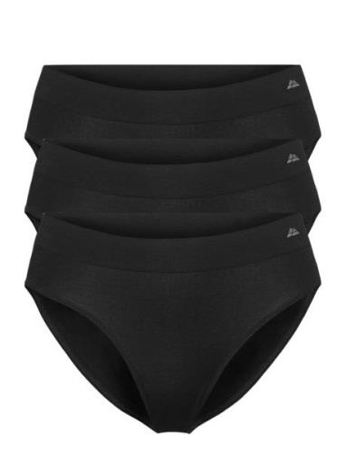 Women's Bamboo Bikini Sport Panties Briefs Black Danish Endurance