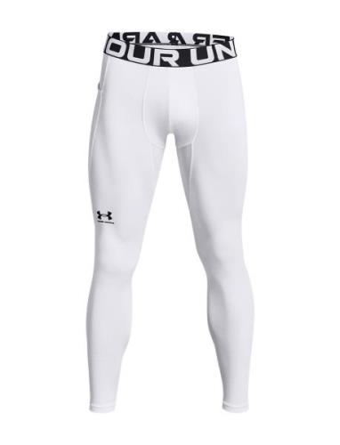 Ua Cg Armour Leggings Sport Running-training Tights White Under Armour