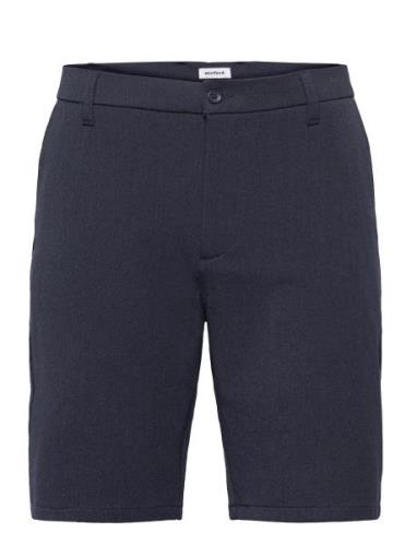 Steffen Melange Shorts Designers Shorts Chinos Shorts Blue Woodbird