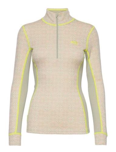 Rose H/Z Sport Base Layer Tops Beige Kari Traa